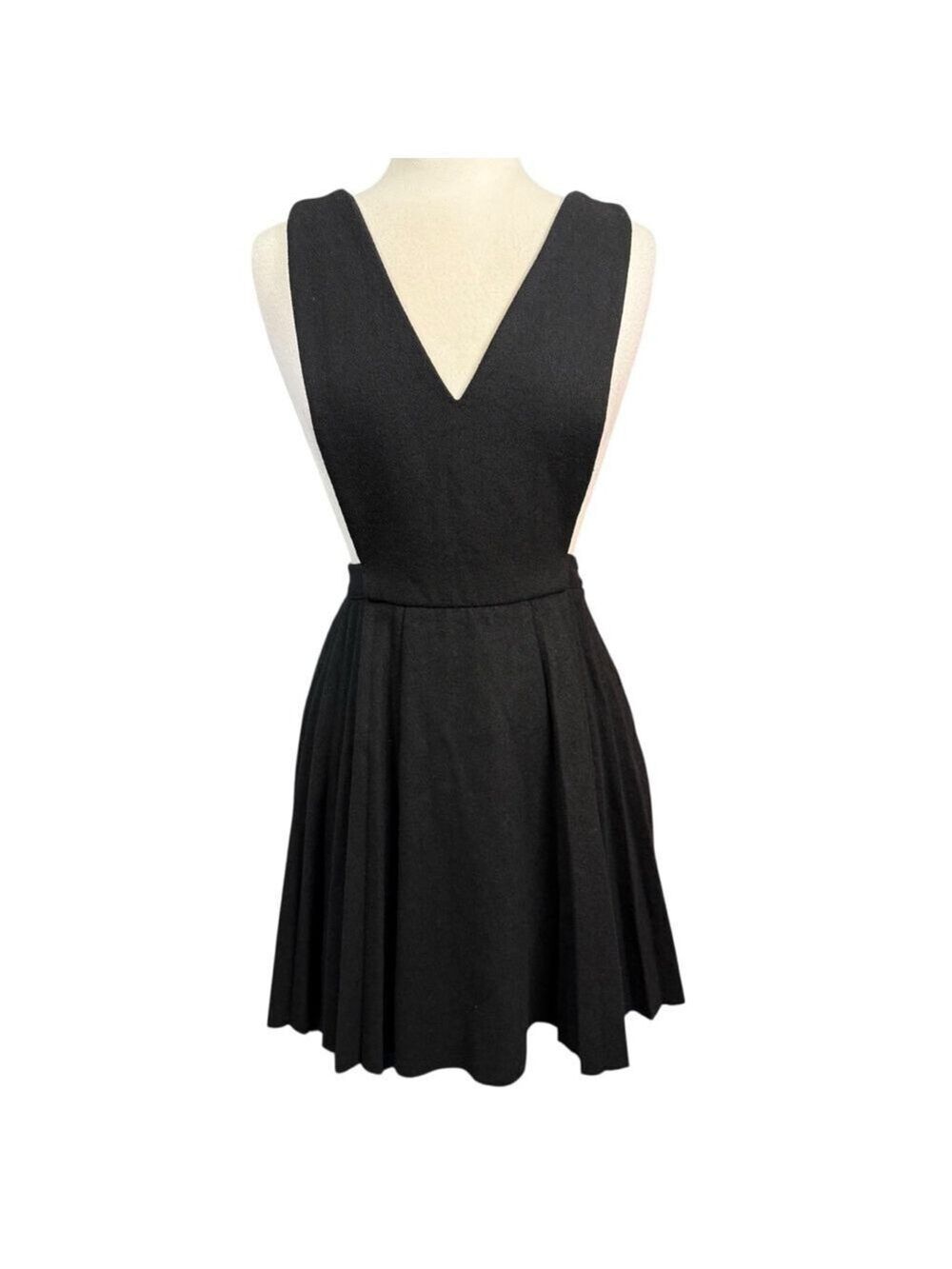 Vintage JOA Black Mini Dress Size S